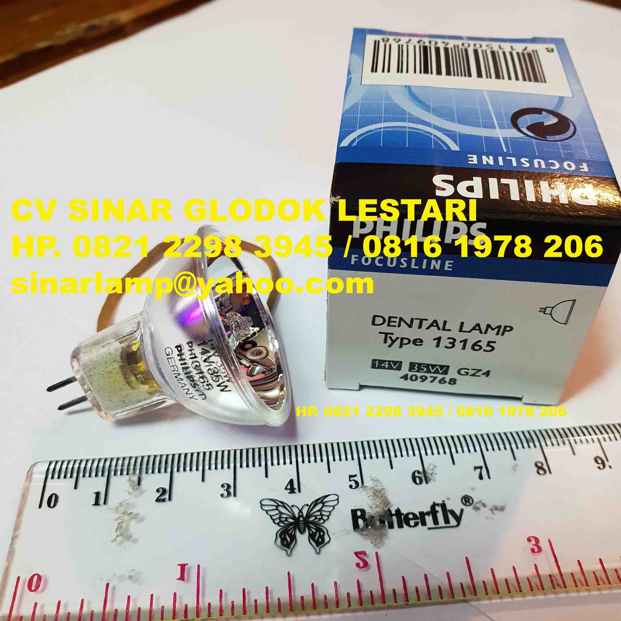 Lampu Halogen 14v 35watt Philips